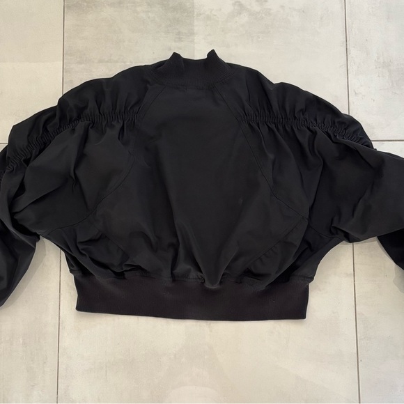 Adidas Black Eco-Friendly Bomber Jacket - Picture 2 of 5